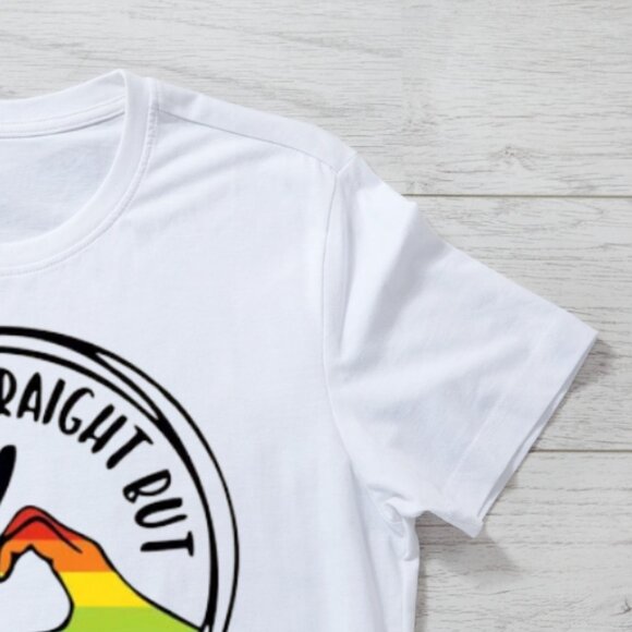 I May Be Straight But I Don_t Hate Shirt, Support Lgbt Shirt, Pride Month Gift - Picture 3 of 4